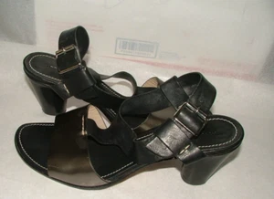 NEW WOB AGL ATTILO GIUSTI LEOMBRUNI PUMP SANDAL SHOES SIZE 10 MADE IN ITALY #525 - Picture 1 of 7