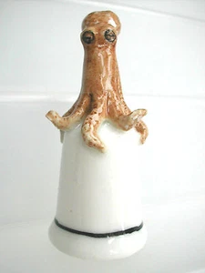 KLIMA Dé à coudre Thimble - LA PIEUVRE BRUNE N° 2 - Picture 1 of 3