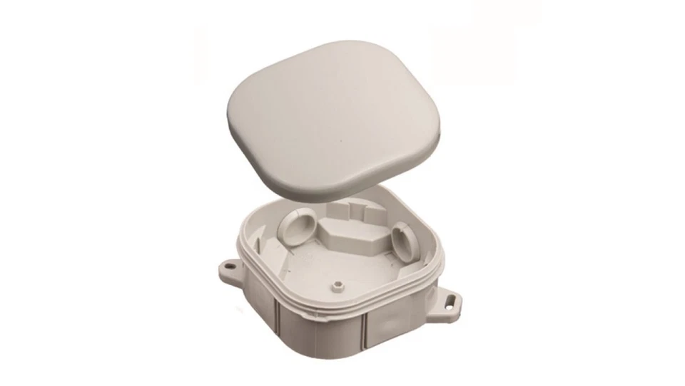 PAWBOL Hermetische Box PH 92x92x44 Click Leer IP54 Grau A.0018 Abzweigkasten - Bild 1 von 1