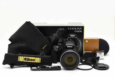 Nikon COOLPIX P1000 16MP 4K UHD Digital Camera From Japan [Top MINT w/Box] #1269 - Image 1 of 4
