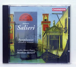 MATTHIAS BAMERT ⸺ SALIERI Symphonies, overtures & variations ⸺ CHANDOS CD NM - Imagen 1 de 2
