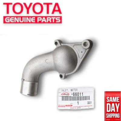 93 - 97 TOYOTA LAND CRUISER FZJ80 ENGINE COOLANT THERMOSTAT HOUSING OEM NEW Foto 1 de 2