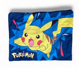 Pokemon Pikachu Pillow Sham Standard Size Nintendo Anime Pillowcase Blue - Picture 1 of 5
