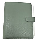 Filofax Norfolk Personal Leather Organizer Sage Set, New Open Box, 2023 inserts