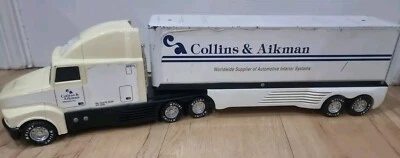 Vintage Nylint Collins & Aikman 18 Wheeler Lorry Trailer With Truck Cabin  - Image 1 of 4