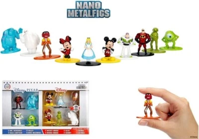 Disney & Pixar Nano Metalfigs 10 Pack Miniature Diecast Figures Sealed Box - Image 1 of 4