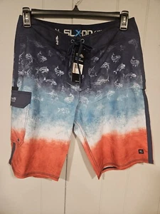 Salt Life SLX Stretch Board Surf Shorts Ameritude Size 36 Plier Pocket Quick Dry - Picture 1 of 6