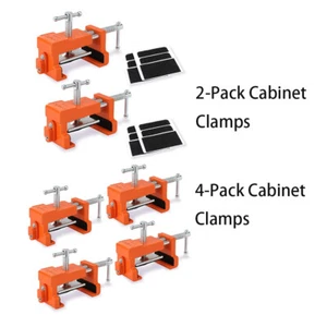 PONY 2-Pack/4-Pack Cabinet Clamps Face Frame Clamps for Installing Cabinets - Picture 1 of 18