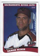 2022 Sacramento River Cats (Triple A-San Francisco Giants) Damon Minor