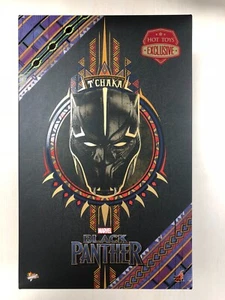 Hot Toys MMS 487 T’Chaka Black Panther 12 inch Figure Toy Fair 2018 USED - Picture 1 of 2