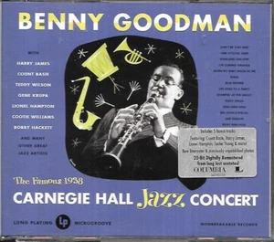 COFFRET 2 CD BENNY GOODMAN THE FAMOUS 1938 CARNEGIE HALL JAZZ CONCERT 49 TITRES - Picture 1 of 2