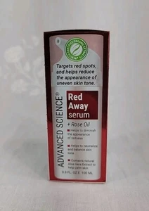 Advanced Science Red Away Serum + Rosenöl 3,3 flüssige Unzen Neu - Bild 1 von 5