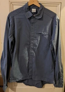 Nike Long Sleeve Shirt Buttons Collar Casual Smart Size Medium Rare! - Picture 1 of 4