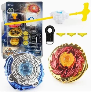 Trottola in Metallo Con Trasmettitore, Set Trottole Da Battaglia, Giocattolo per - Foto 1 di 12