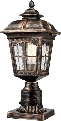 Lamp Outdoor Post Lights Waterproof Pole Lights Fixture Lantern for Pathway - Image 1 of 4