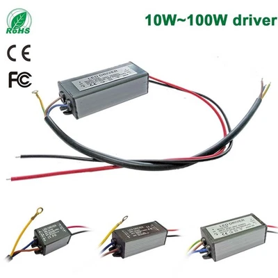 LED driver Power Supply Transformator 10W 20W 30W 50W 70W 100W AC 85-265V - Image 1 of 4