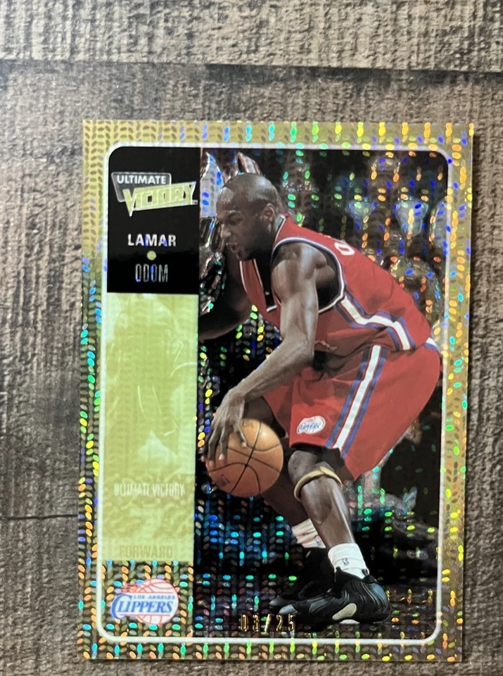 2000 Ultimate Victory Lamar Odom #04/25 Rare SSP Holo Foil Clippers Rookie RC - Image 1 of 4