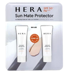 Hera SPF 50+ PA++++ Sun Mate Protector Triple Functional Skincare 50ml x 2ea - Picture 1 of 5