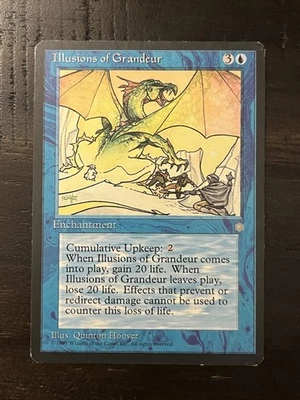 English - MTG Illusions Of Grandeur - MP - Reserved List - Ice Age - Image 1 of 2