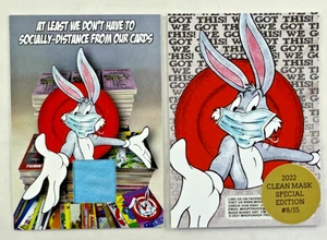 mhoponhop COVID MASK Thank You Promo Card #TY-2021 w/ ACTUAL MASK (only 15) - Picture 1 of 2