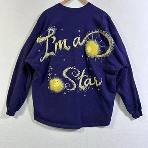 Camiseta Disney Wish Spirit para mujer XL I'm A Star púrpura brillo película parques de Disney - Imagen 1 de 6