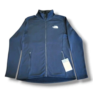 Chaqueta polar negra con cremallera completa The North Face Skyline para mujer talla mediana  - Imagen 1 de 11