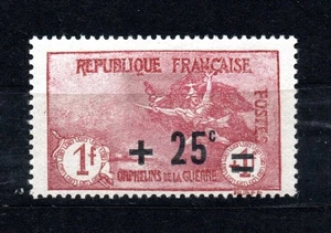 France 1922 old overprinted War-stamp 1 Franc (Michel 150) MLH - Picture 1 of 2