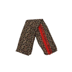 New Look Women's Scarf Brown Animal Print 100% Polyester Rectangle Scarf - Picture 1 of 5