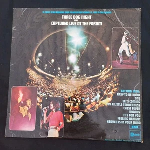 THREE DOG NIGHT- CAPTURED LIVE AT THE FORUM- SSL 5023 STATESIDE VINYL LP A1 B1  - Picture 1 of 5