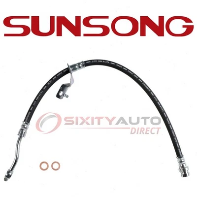 Sunsong Front Right Brake Hydraulic Hose for 2015 Hyundai ix35 - Hoses Pipes ww Foto 1 de 4