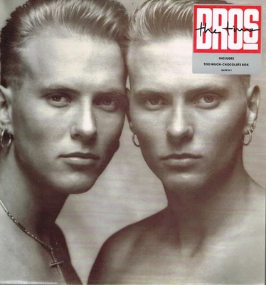 Bros Time LP Vinyl UK CBS 1989 Mit Innenhülle In Titel-Aufkleberhülle. Fleck An - Bild 1 von 4