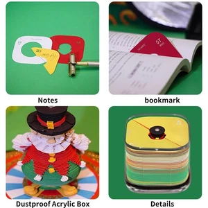 3D Creative Stereoscopic Panoramic Paper Carving Calendar Happy Trick Joker 2026 - Picture 1 of 11