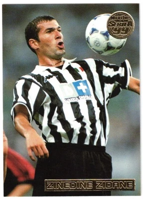 Zinedine Zidane Gold #24 1998 Merlin Serie A 99 RARO VINTAGE JUVENTUS - Imagem 1 de 4