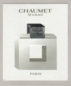 Carte  publicitaire - advertising card -  Chaumet  recto verso - Picture 1 of 2