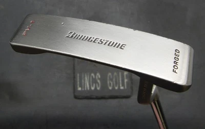 Bridgestone Tour Stage PV-1 Forged Putter 88cm Length Steel Shaft Royal Grip - Image 1 of 4