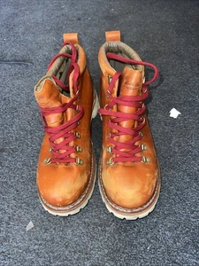 Eddie Bauer K-6 Hiking Boots Waterproof Brown Leather 0047-492 Women's Size 11 - Picture 1 of 10
