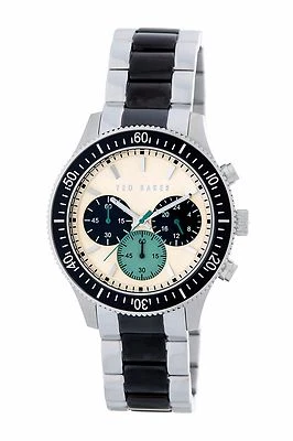 TED BAKER 10026305 ROSE GOLD CHRONGRAPH DIAL STAINLESS STEEL BRACELET MENS WATCH - Image 1 of 3