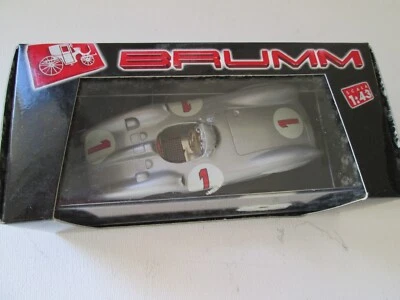 Brumm Mercedes W196C 1954 - J M Fangio чемпион мира масштаб 1/43 - Изображение 1 из 3