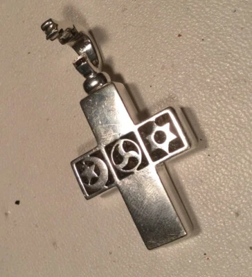 Usado en Excelente Condición BKC Barry Kielestein - Colgante Cruz Grande Toda Fe (CP16) Foto 1 de 4