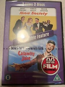 High Society / Calamity Jane (DVD, NEW SEALED 100% Seller FREEPOST