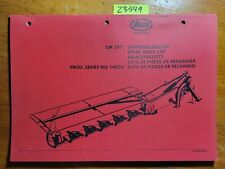 Vicon Greenland CM247 Series 14056 Disc Mower Parts Manual 70.003.870/4