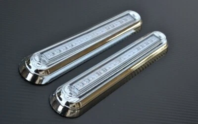 2 X Chrom Rahmen Leuchten LED 24V Rückleuchten für Scania  P G R T E-Markiert - Bild 1 von 4