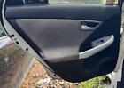 12 - 15 Toyota Prius Rear Door Trim Panel LH Driver Side Black w/ Gray Cloth OEM