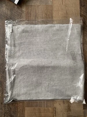 Funda de Almohada Brera Lino by Designers Guild en Zinc 43cmx43cm Funda de Repuesto Foto 1 de 4