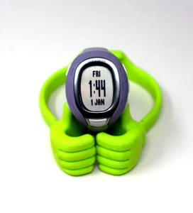 Reloj Garmin FR60W + USB Stick deportivo monitor de ritmo cardíaco correa lila - Imagen 1 de 6
