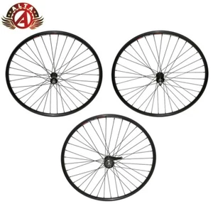 ALTA F&R 700C FRONT, COASTER, OR FREEWHEEL FIXIE RIM 36 SPOKE 14G 3/8 AXLE BLACK - Picture 1 of 4