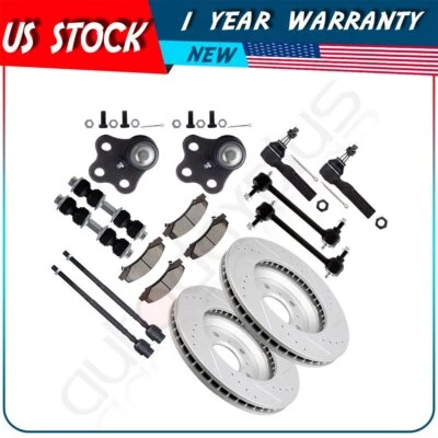 Pastillas de freno de cerámica aptas para Chevrolet Monte Carlo 2006-2007 Foto 1 de 4