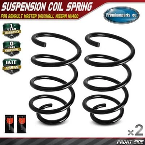2x Coil Springs Front Side for Renault Master Vauxhall Opel Movano Nissan NV400 - Picture 1 of 10
