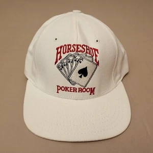 Poker Room Horseshoe Hotel Casino Baseball Cap Hat Adjustable  - Picture 1 of 8