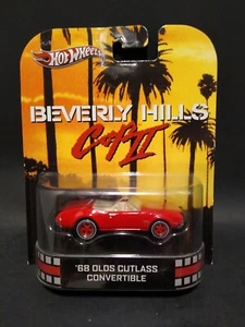 Hot Wheels BEVERLY HILLS COP II ‘68 Olds Cutlass Convertible Retro Entertainment - Picture 1 of 3